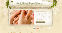 Desktop Screenshot of healingmelodymassage.com